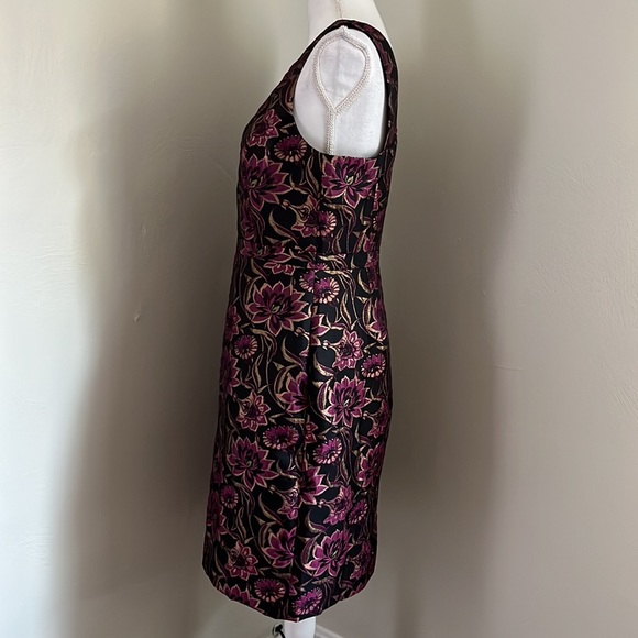 J.CREW Holiday Jacquard V-neck Dress - Picture 9 of 11